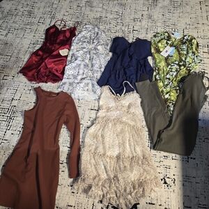 Assorted Dresses and Jumpsuits, Romper  Collection Womens Xs / S New